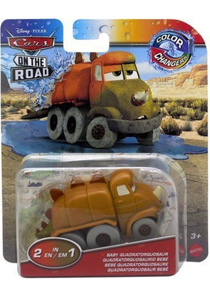 Cars Renk Değiştiren Araçlar GNY94 HMD68 Baby Quadratorquosaur