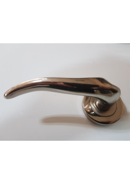 Çelik Kapı Kolu Rozetli Dilara Nikel Saten Sol fiyatları