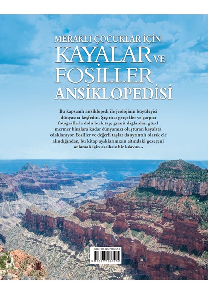 MERAKLI ÇOCUKLAR İÇİN KAYALAR VE FOSİLLER ANSİKLOPEDİSİ (SERT KAPAK )