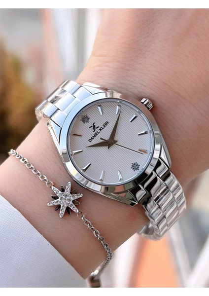 Çelik Kordon Çelik Takı Seti Hediyeli 2yıl Garantili 3 Atm Kadın Kol Saati DX13688.1 fiyatları