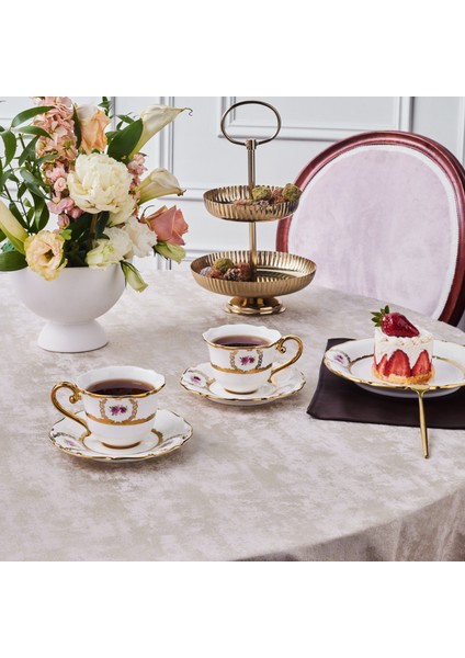 Royal Bone Elizabeth 2 Kişilik Çay Fincanı