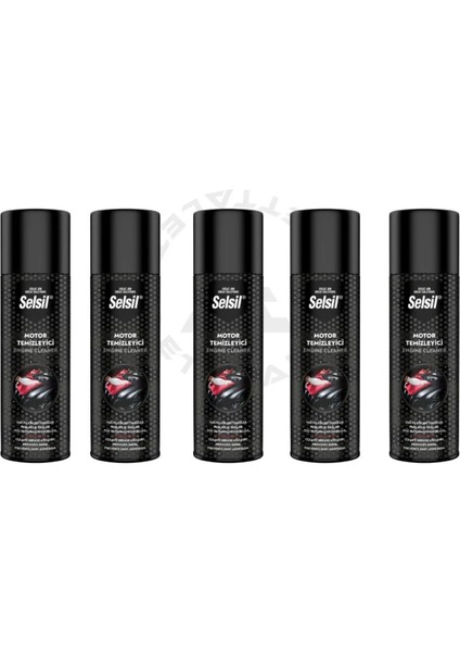 Yeni Nesil Susuz Kuru Motor Temizleme 500 Ml x 5 Adet