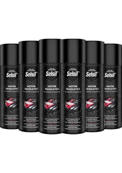 Yeni Nesil Susuz Kuru Motor Temizleme 500 Ml x 5 Adet