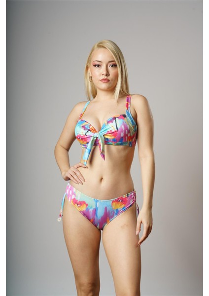 B1827 Boş Kaplı Toparlayıcı Bikini Tk