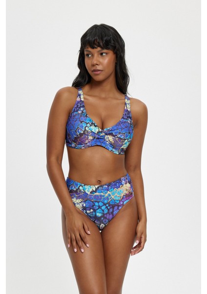 B11028 Telli Toparlayıcı Bikini Takımı