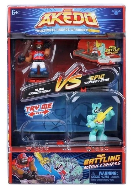 Ikili Paket Slam Granderson Vs Shreddy Bear