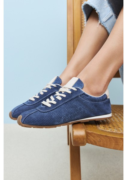 , Kadın Hakiki Deri Sneaker 1511035Z63001 Lacivert fiyatları