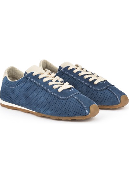 , Kadın Hakiki Deri Sneaker 1511035Z63001 Lacivert indirimleri