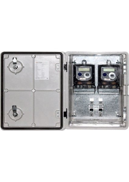 Ikili Monofaze Sayaç Panosu (300X400X170 Mm)