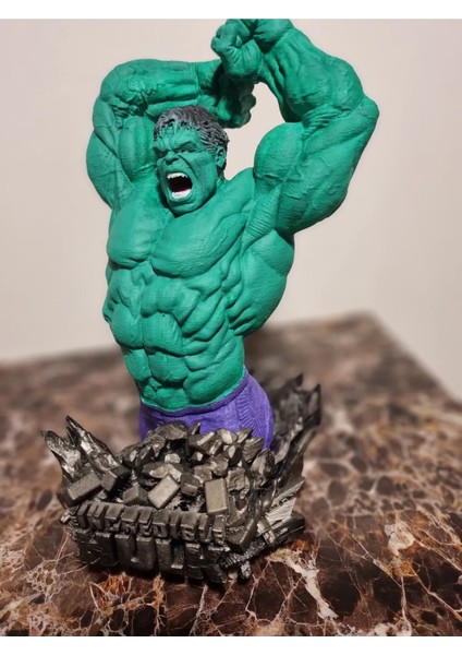 Hulk 26 cm Figür Büst modelleri