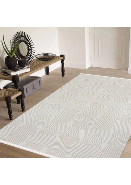 Babil Koleksiyonu Mikrofiber Iplik Jüt Taban Lüks Halı