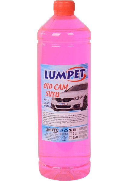 Yazlık Oto Cam Suyu 1 Litre