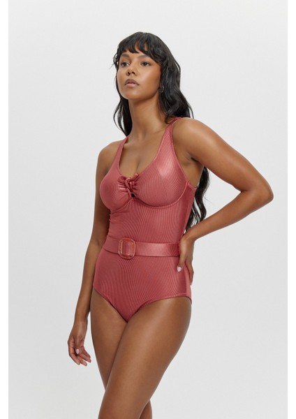 M12016 Telli Toparlayıcı Kemer Tokalı Mayo fiyatları