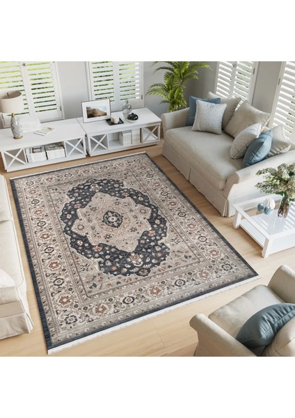 Butik Koleksiyonu Mikrofiber Iplik Jüt Taban Lüks Halı