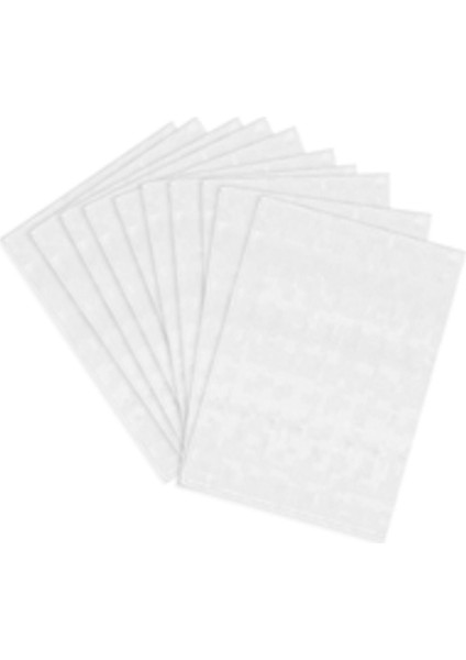 A4 Simli Beyaz Eva Tabaka 10'lu Paket 20X30 cm 1.5 mm