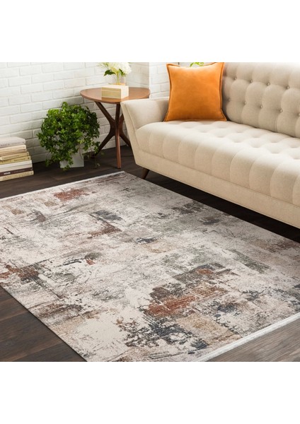 Butik Koleksiyonu Mikrofiber Iplik Jüt Taban Lüks Halı