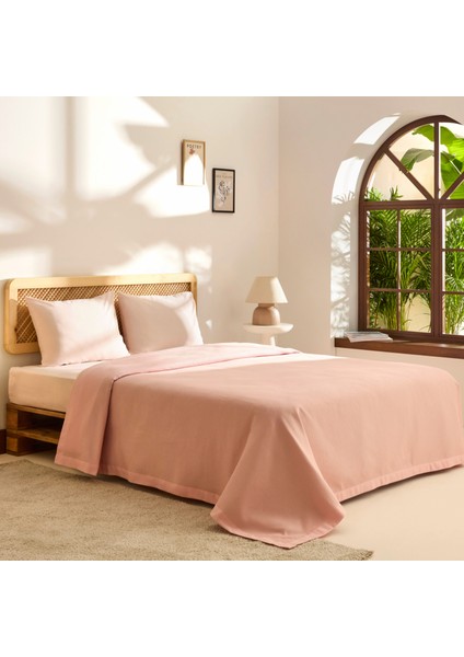 Nora %100 Pamuk Çift Kişilik Pike Rose