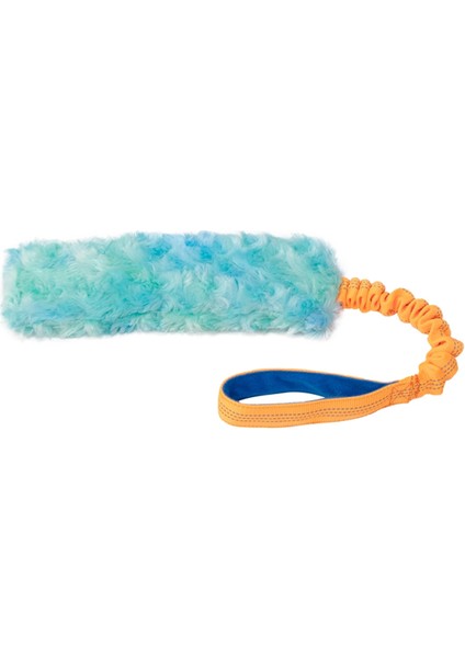 Bungee Ipli Öten Peluş Oyuncak Kar Renkli 52CM