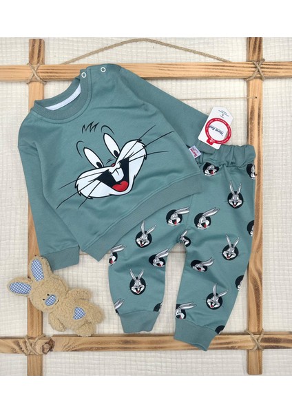 Erkek Bebek Buck Bunny Mevsimlik 2' Li Takım