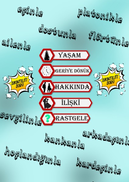 Tanışma Soru Kartları Sevgili Flört Arkadaş Kanka Eş ve Çiftler Için Ilişki - Hayat Yakınlaşma Oyunu