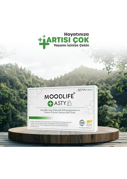 Moodlife Probiyotik Destek 30 Kapsül
