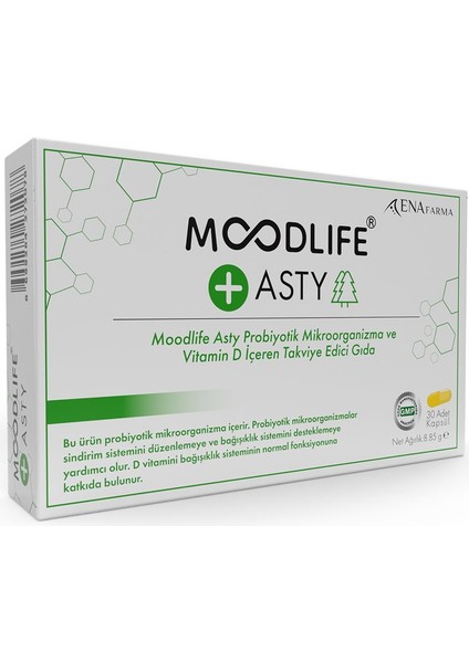 Moodlife Probiyotik Destek 30 Kapsül