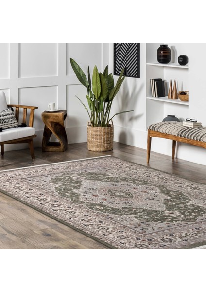 Butik Koleksiyonu Mikrofiber Iplik Jüt Taban Lüks Halı