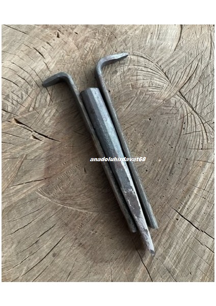 Çelik Taş Kırma Çivisi Çelik Kaya Yarma Çivisi Taş Yarma Çivisi 15CM