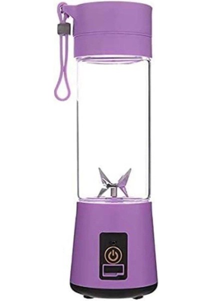 Portatif Taşınabilir El Blender 380 ml USB Şarjlı