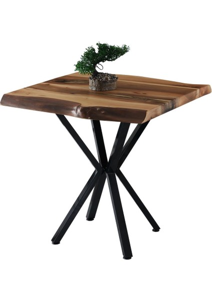 Teselya Masa, Ahşap Kolsuz Sandalye, Ceviz, 80 x 80 fiyatları