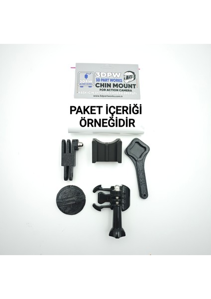 Zeus Zs 811 Kask Için Gen1 Standart Model Chin Mount Aksiyon Kamera Çene Bağlantı Aparatı