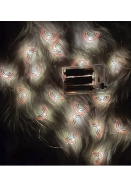 LED Işıklı Gökkuşağı Dekoratif Ip
