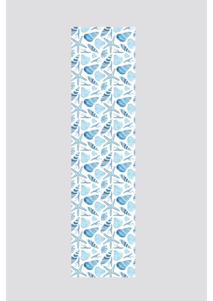 Mavi Beyaz Marin Çok Desenli Runner 40X220CM fiyatları