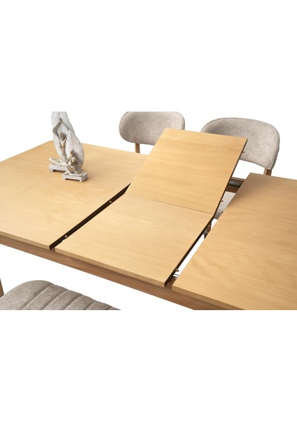 Finike Masa, Umay Sandalye, Dekor Bench, Natural, 140 x 90 modelleri