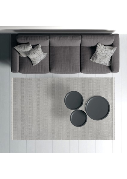 Babil Koleksiyonu Mikrofiber Iplik Jüt Taban Lüks Halı