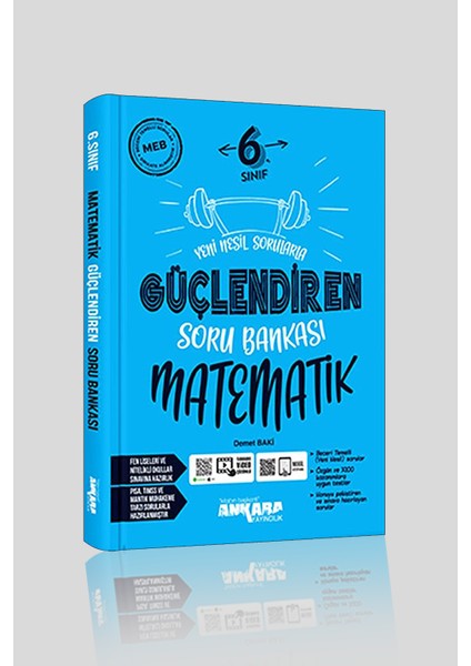 6. Sınıf Ankara Yayıncılık Matematik Güçlendiren Soru Bankası