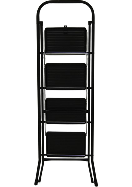4 Basamaklı Metal Merdiven Hardy Siyah (1.48 Metre) fiyatları