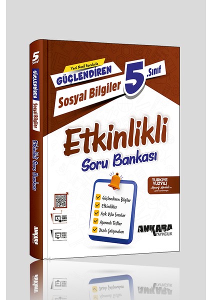 5. Sınıf Ankara Yayıncılık Sosyal Bilgiler Güçlendiren Etkinlikli Soru Bankası