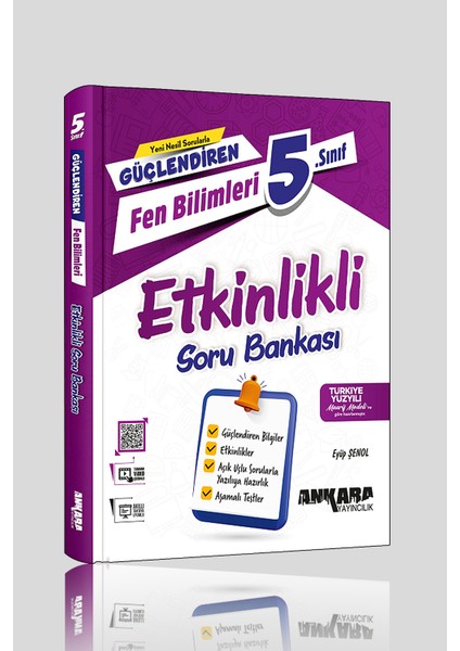 5. Sınıf Ankara Yayıncılık Fen Bilimleri Güçlendiren Etkinlikli Soru Bankası