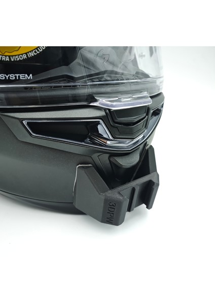 Scorpion Exo Apex Gt Sp Air Kask Için Chin Mount Aksiyon Kamera Çene Bağlantı Aparatı