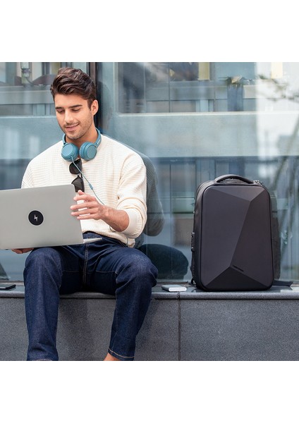 Su Geçirmez Hırsızlığa Karşı Oxford Kumaş 17.3 Inch Notebook Sırt Çantası Cache