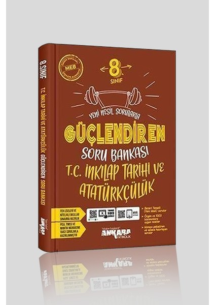 8. Sınıf Ankara Yayıncılık Sosyal Bilgiler Güçlendiren Soru Bankası