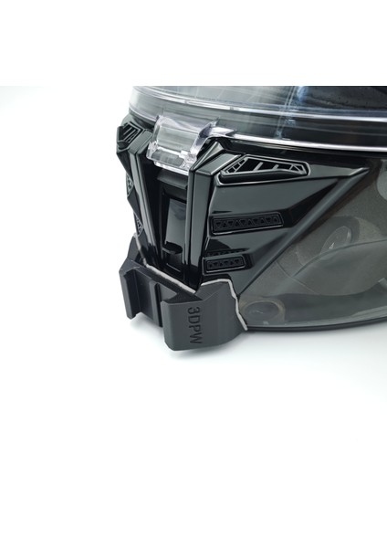Shark Spartan Rs Kask Için Chin Mount Aksiyon Kamera Çene Bağlantı Aparatı