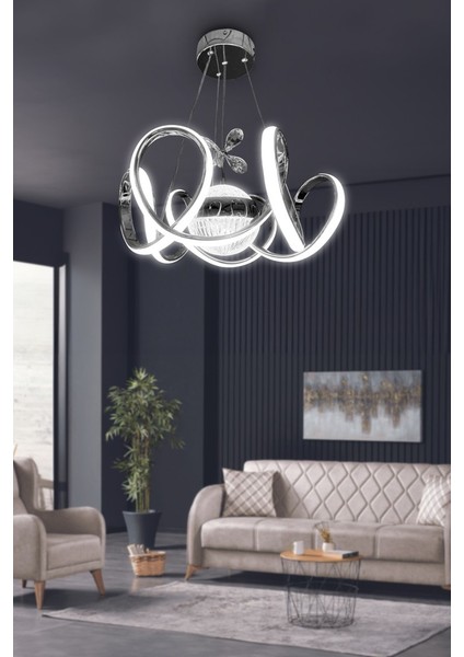 Melisa Modern Sarkıt LED Avize Powerled Lümen Gücü Yüksek LED Avize
