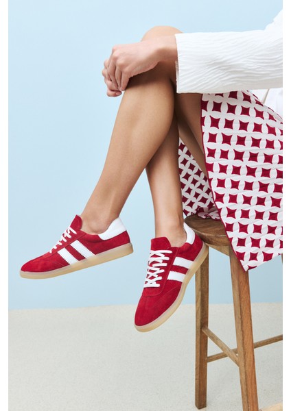 Kadın Deri Sneaker 1511035Z64032 Kırmızı modelleri