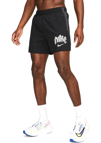 Dri-Fit Challenger Erkek Siyah Koşu Şort DX0837-010
