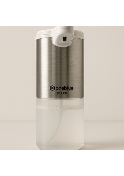 OB-HS500 Sensörlü Sıvı Sabunluk – 330 Ml, Ipx4, Köpük ve Sıvı Sabun Uyumlu, Paslanmaz