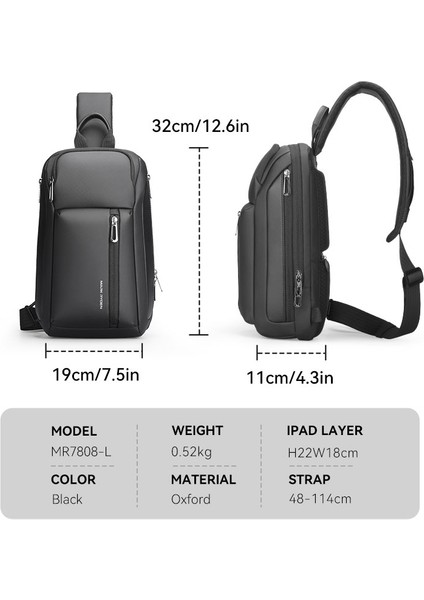 USB Portlu Su Geçirmez Omuz Çantası Gobag