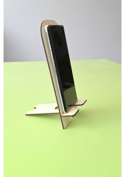 Masa Düzeni ve Şıklık Için Ahşap Mdf Telefon Standı modelleri