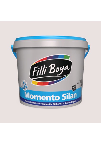 M.silan Silikonlu Silinebilir ve Yıkanabilir Iç Cephe Boyası 2,5 Lt